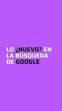 What's new in Google search