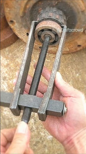 Tool Trick You Need to See! Bearing Puller Demo | Crafts Crowd