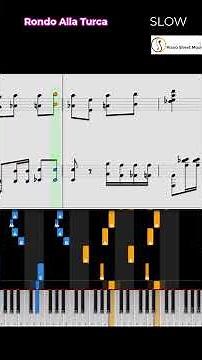 Rondo Alla Turca Piano - SLOW