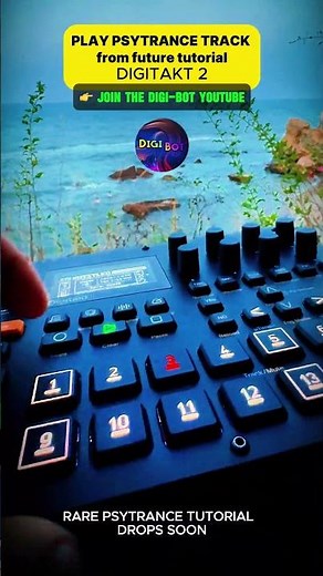 Make This Psytrance Drop Yourself ⚙️ Digitakt 2 x Sea Session