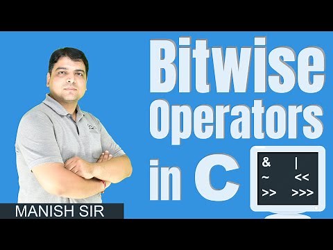 Bitwise Operators in C | C Programming Bitwise Operators | By Manish Gehlot