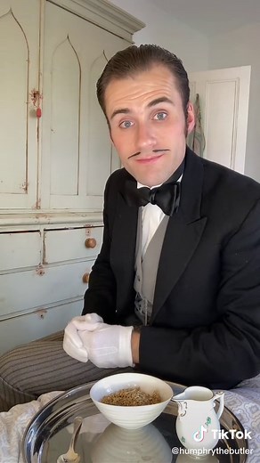 ASMR Breakfast with Humphry the Butler