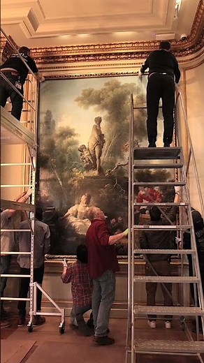 Reinstalling the Fragonard Room