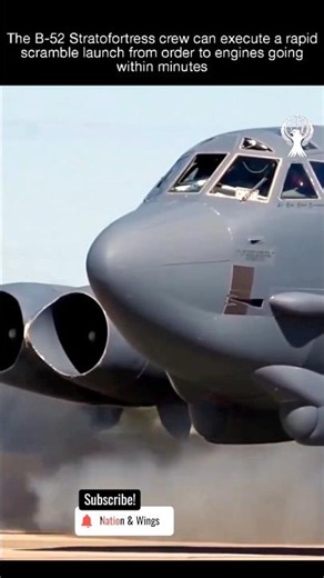 8 Engines, 2 Minutes: Watch This B-52 Nuclear Scramble! 🚨