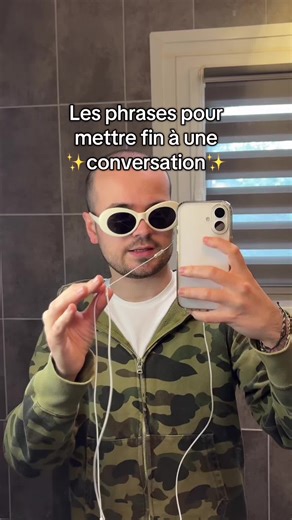 Phrases pour Mettre Fin à une Conversation