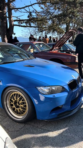 BMW M3 E92 is a high performance coupe produced from 2007–2013 and is best known for being the only M3 powered by a naturally aspirated 4.0L V8 engine (S65) producing 414 horsepower and revving to an 8,400 rpm redline. It came with either a 6-speed manual or 7-speed DCT transmission and features rear-wheel drive with near-perfect 50/50 weight distribution, giving it sharp handling and a very connected driving feel. With its carbon fiber roof, flared fenders, quad exhaust, and aggressive stance, 