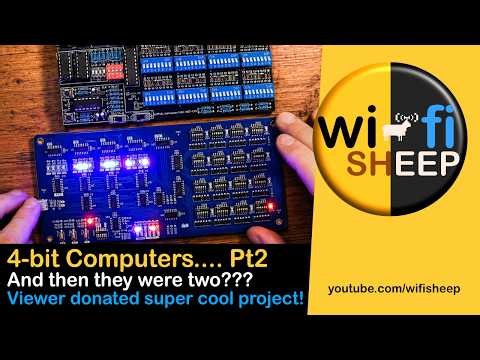 I Didn’t Expect Another #4-Bit Computer!