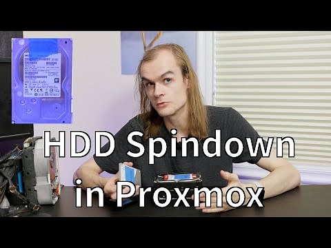 How to setup HDD Spin down in Proxmox VE