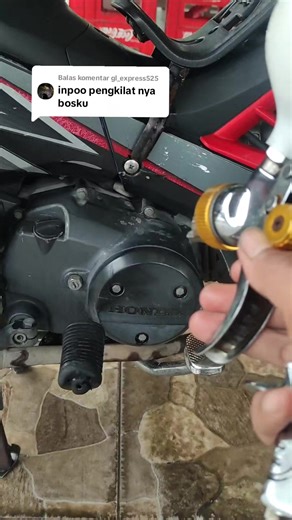 Membalas @gl_express525penkilap motor #detailingmotor #cucisteam #wash #fyf