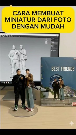 Easy way to make miniatures from photos