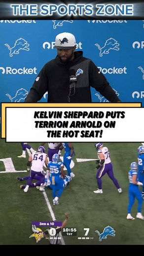 167K views · 1.5K reactions | “It’s unacceptable “ coach explains Terrion Arnold run support! He is  correct too! #detroit #detroitlionsnfl #Detroitlions #NFL #LionsFans #detroitlionsfootball #fyp #NFLFootball | The Sports Zone | Facebook