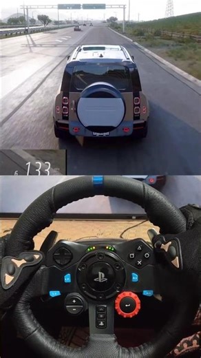 High speed Defender Car Racing