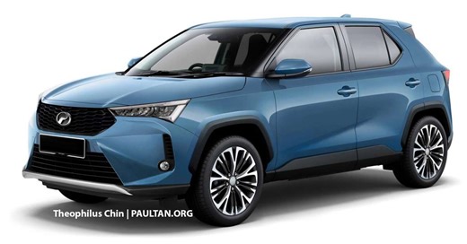 New Perodua D66B SUV rendered - bigger model to rival Proton X50? DNGA-B, 1.5L NA, D-CVT, fr RM73k? - paultan.org