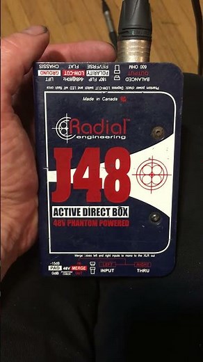 How To, Checking for Phantom Power 48V 48 Volt on the Radial J48