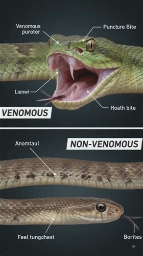 Poisonous vs Non-Poisonous Snakes | Key Differences Explained