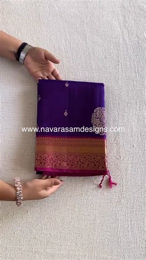 NAVARASAM on Instagram: "✨ Alakananda Magic is here! ✨ When tradition meets timeless beauty, it looks like this – A gorgeous Indigo purple with magenta pure silk stunner from our most-loved Alaknanda collection. Handpicked. Handwoven • Exquisite. Irresistible. 💫 Every drape tells a story of grace and grandeur – the kind you won’t find again. These are handwoven pure silk sarees that are light weight and amazingly easy to drape 🥰 Comment “Silk” for more details and to book🩷! Please DM us for d