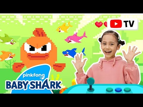 8-Bit Baby Shark (Dance ver.) | Best Song for Kids | Baby Shark Doo Doo Doo | Baby Shark Official