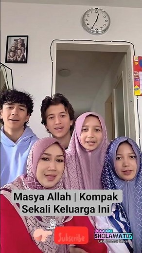 Masha Allah | This family is so close #sholawatmerdu #penyujehati #masukberanda