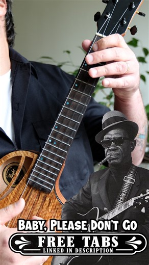 Baby Please Don't Go - #ukuleletutorial - FREE Tabs