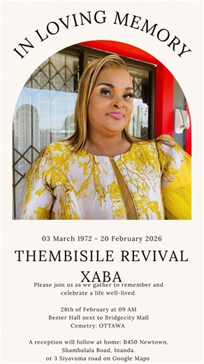 Emotional Moments at Thembe's Revival Memorial Service
