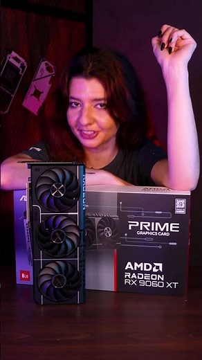 ASUS Prime RX 9060 XT OC — Power and stability with AMD RDNA 4 architecture! #Shorts