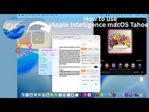 How to use Apple Intelligence on macOS 26 Tahoe: Full Tutorial