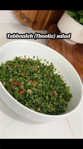 Tabbouleh (Tboolie) salad