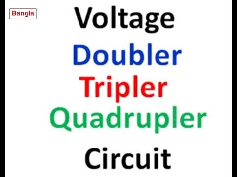 (B)EDC(B) 2.12 || Working of Voltage Doubler, Tripler and Quadrupler Circuit