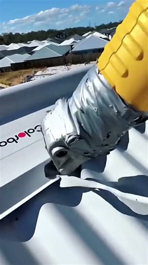 Cutting Metal Roofing Easily and Safely - Good tools make work easy
