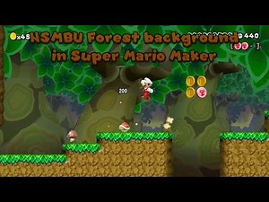 SMM Mods: NSMBU Forest Background