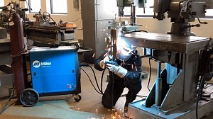 302 reactions · 29 shares | Access tight spaces and stay protected – with a Miller® Auto-Darkening WeldMask™. The low-profile design is 40 percent lighter than a traditional welding helmet so you stay comfortable and see your weld in challenging environments. https://www.millerwelds.com/products/weld-mask-solutions?utm_campaign=wac&utm_source=facebook&utm_medium=social | Miller Welders | Facebook