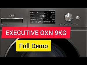 How To Use Ifb 9kg Front Load Washing Machine | IFB EXECUTIVE OXN 9KG 1400RPM | EXECUTIVE OXN 9014K