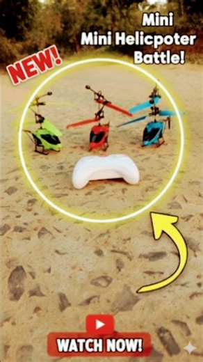 Flying Fun: Hand-Controlled Mini Sensor Helicopter!