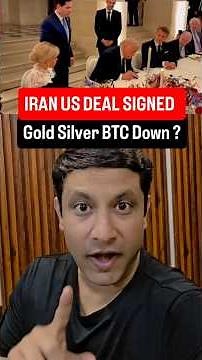 Big News : US Iran Peace Deal Singed by Trump & Iran Prime Minister ! why Gold Silver Bitcoin down ?
