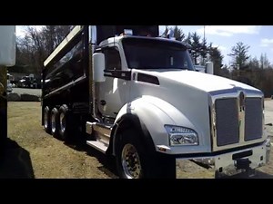 Kenworth T880 Tri-Axle Dump Truck