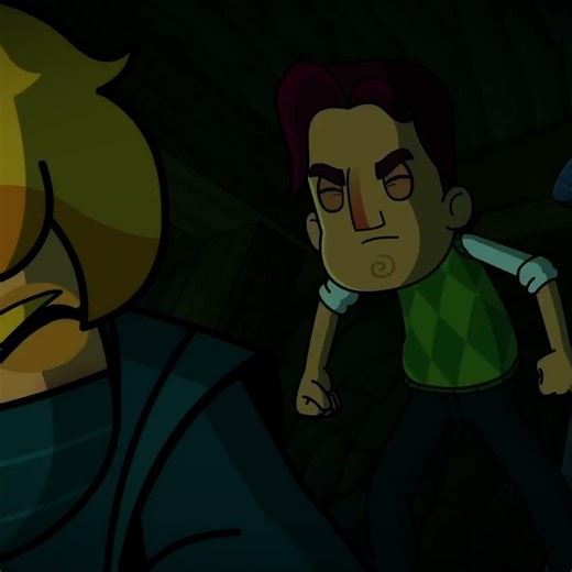 This Scene Never ☠️Get's Old "Hello Neighbor Animated Series" GOZALO (SLOWED)