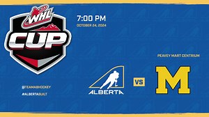 1.3K views | It's day 2 of the WHL Cup, and Team AB is taking on Manitoba! The puck drops at tonight's game at 7 p.m. Live stream ➡ https://watch.chl.ca/whl_chl #AlbertaBuilt | #WHLCup | Hockey Alberta | Facebook