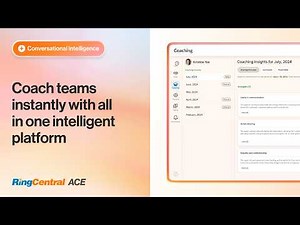 AI Conversation Expert (ACE) | Coach teams instantly with all in one intelligent platform