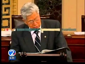 Sen. Daniel Akaka says 'a hui hou' to Congress