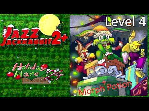 Jazz Jackrabbit 2+ Holiday Hare '24 lvl 4 (1440p! + small mod) - X-MaZ '25