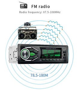 [Hot Item] Car Audio Bluetooth Auto Radio Transmitter Car MP3 Player