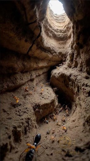 🐜 Inside an Ant Colony Tour | #Shorts