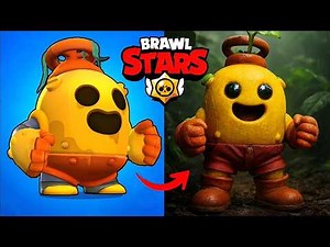 What Brawl Stars Characters Look Like In Real Life🤯🔥 #brawlstars
