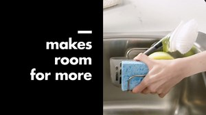 OXO Softworks Stronghold Suction Sink Caddy