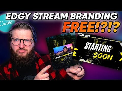 Create Your Stream Branding for FREE in 2022! | [Canva for Streamers Tutorial]