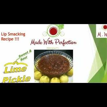 How to Make Lime Pickle | Lemon Pickle Recipe | Pickle without Oil | Made With Perfection