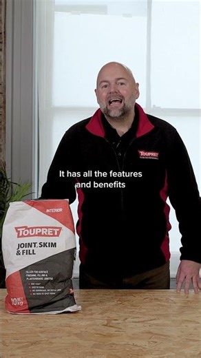 Joint, skim & fill plasterboard with one product 🛠️