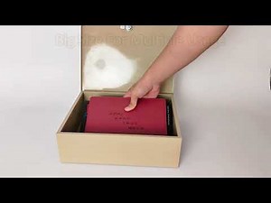 Fire Retardant Box with Lock and Key