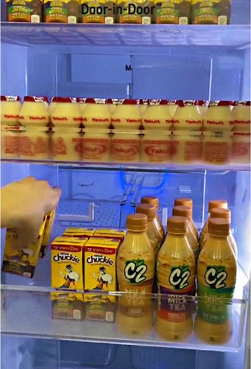 ASMR Fridge Restocking: A Soothing Experience