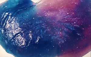 【史莱姆】9块5就能买到1L的硅胶假水。咖梨家：蓝涩l星萝湾